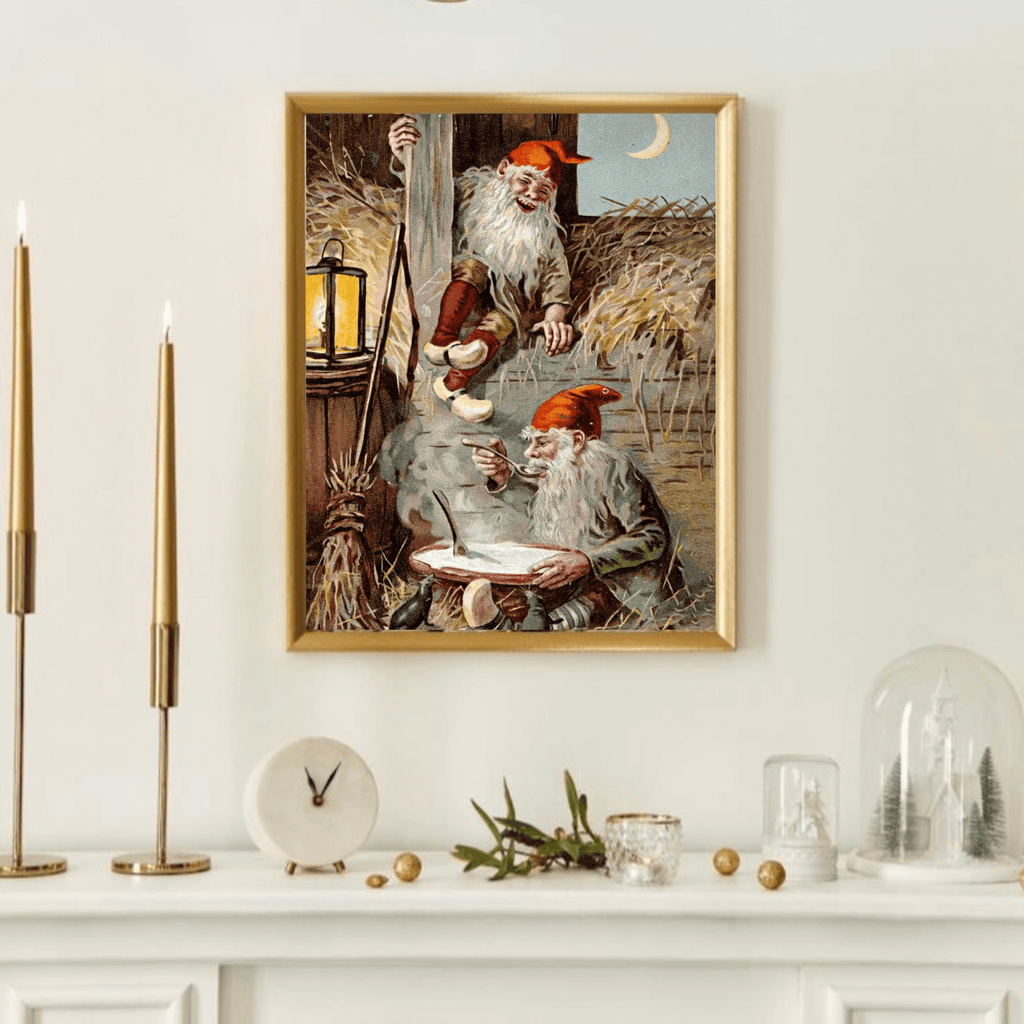 Jenny Nyström affisch - 12 unika vintage posters med julmotiv – HISTORLY