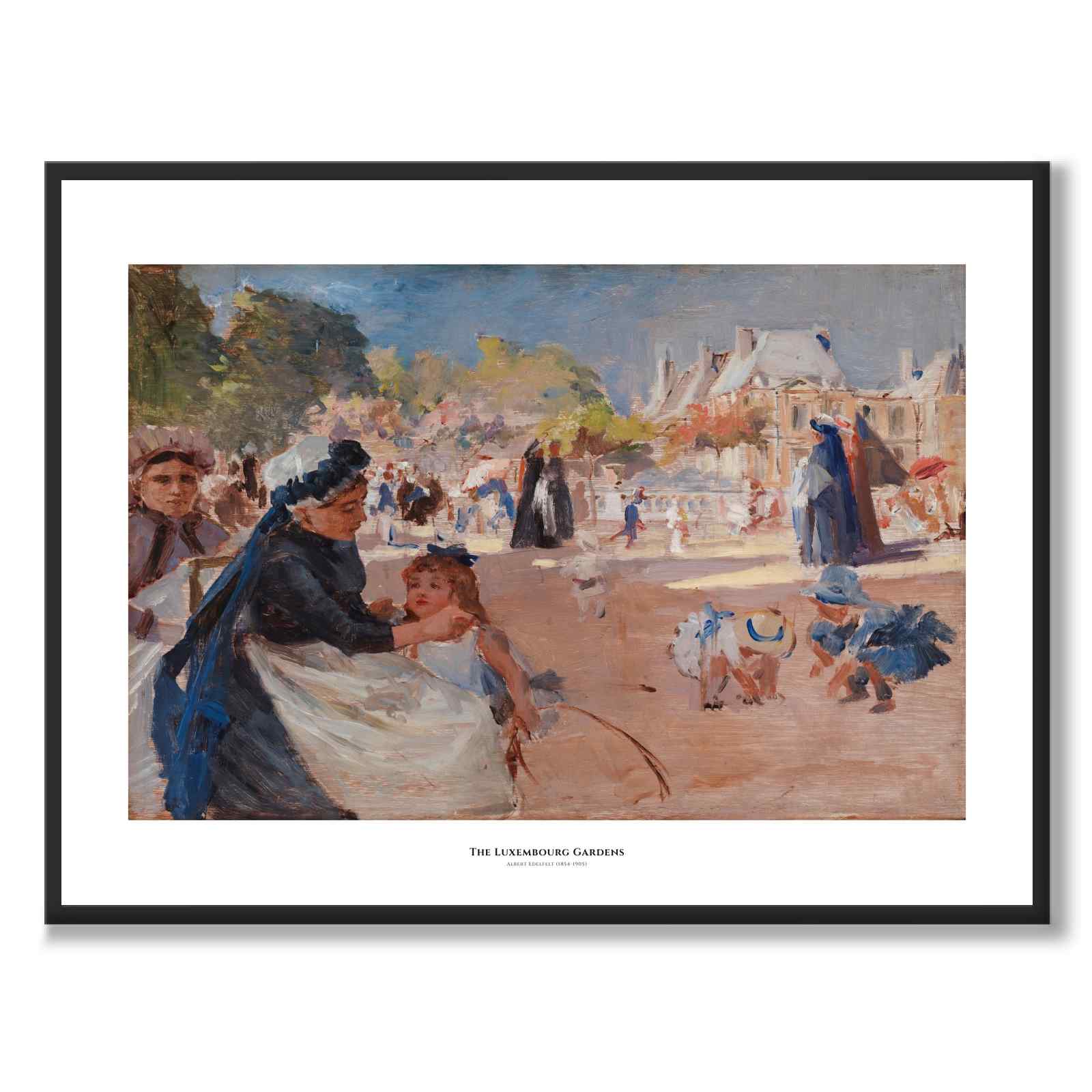 Exklusiv Poster The Luxembourg Gardens Av Albert Edelfelt 1887 exklusiv-poster-the-luxembourg-gardens-av-albert-edelfelt-1887