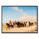 Horses at the Campagna