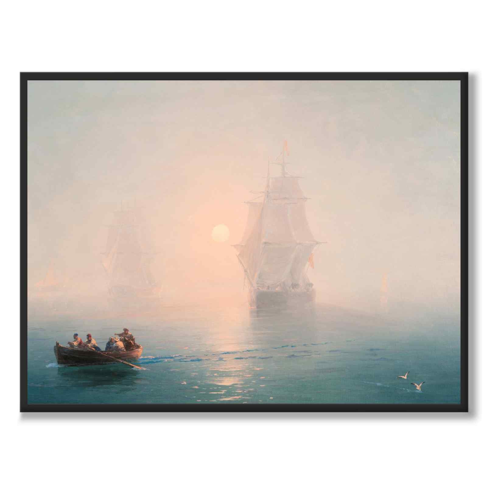 Sailing in Shimmer - Poster