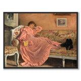 Carola Sitting on the Sofa