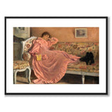 Carola Sitting on the Sofa