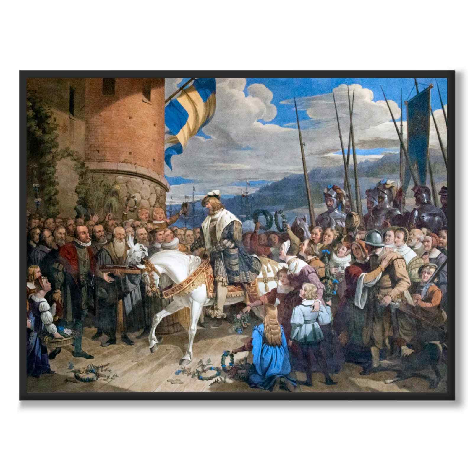 Gustav Vasas intåg i Stockholm 1523 - Poster