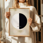 Close-up of Buddha’s Standpoint in the Earthly Life, No. 3a by Hilma Af Klint as an art poster from Historly