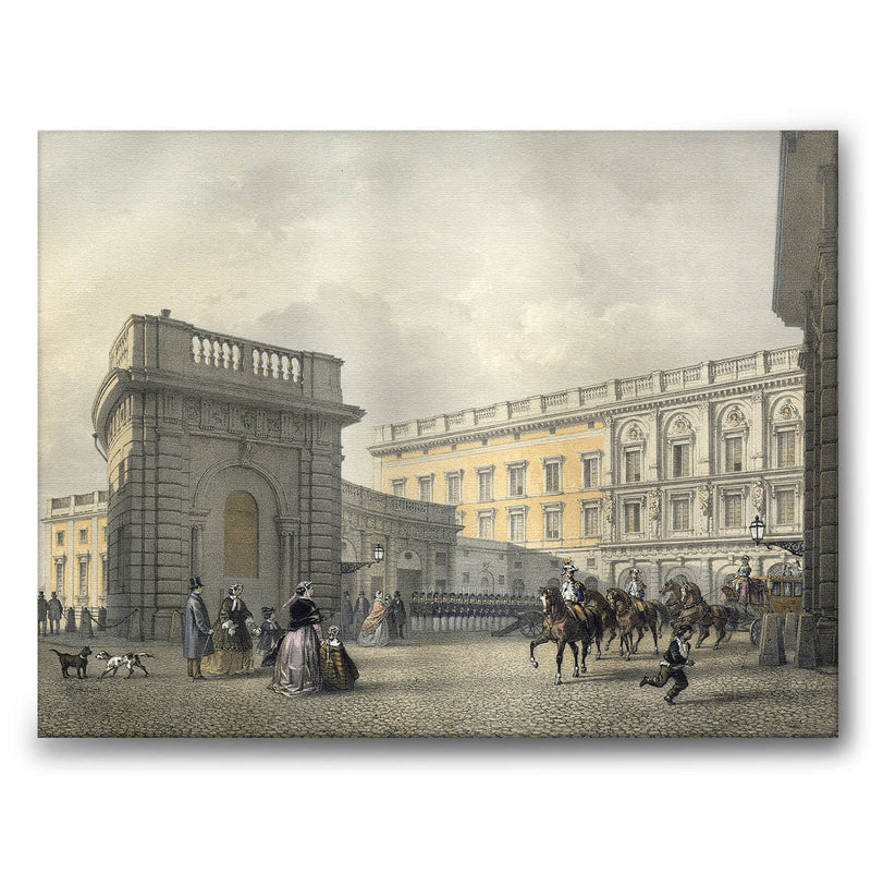 The Outer Courtyard - Canvas