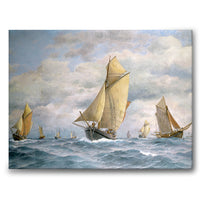 Fishing fleet - Canvas