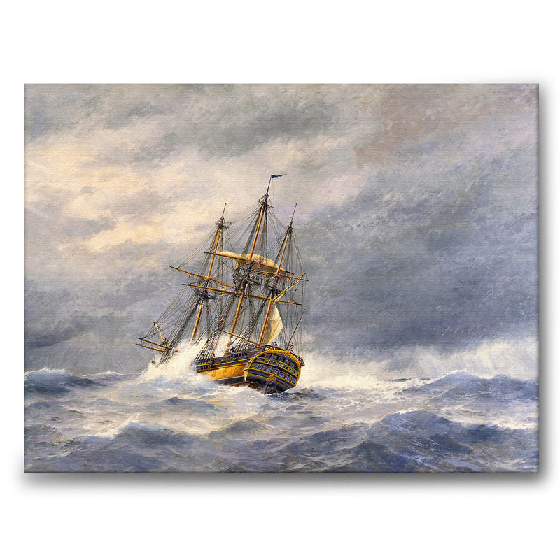 Finland in storm - Canvas
