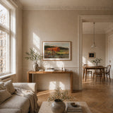 The Farm as wall art in an inspiring interior setting
