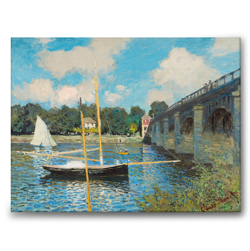 The Bridge at Argenteuil - Canvas