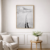 En Løipe med Skispidse as wall art in an inspiring interior setting