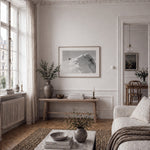 Off-piste som väggkonst i inspirerande inredningsmiljö – bild 2