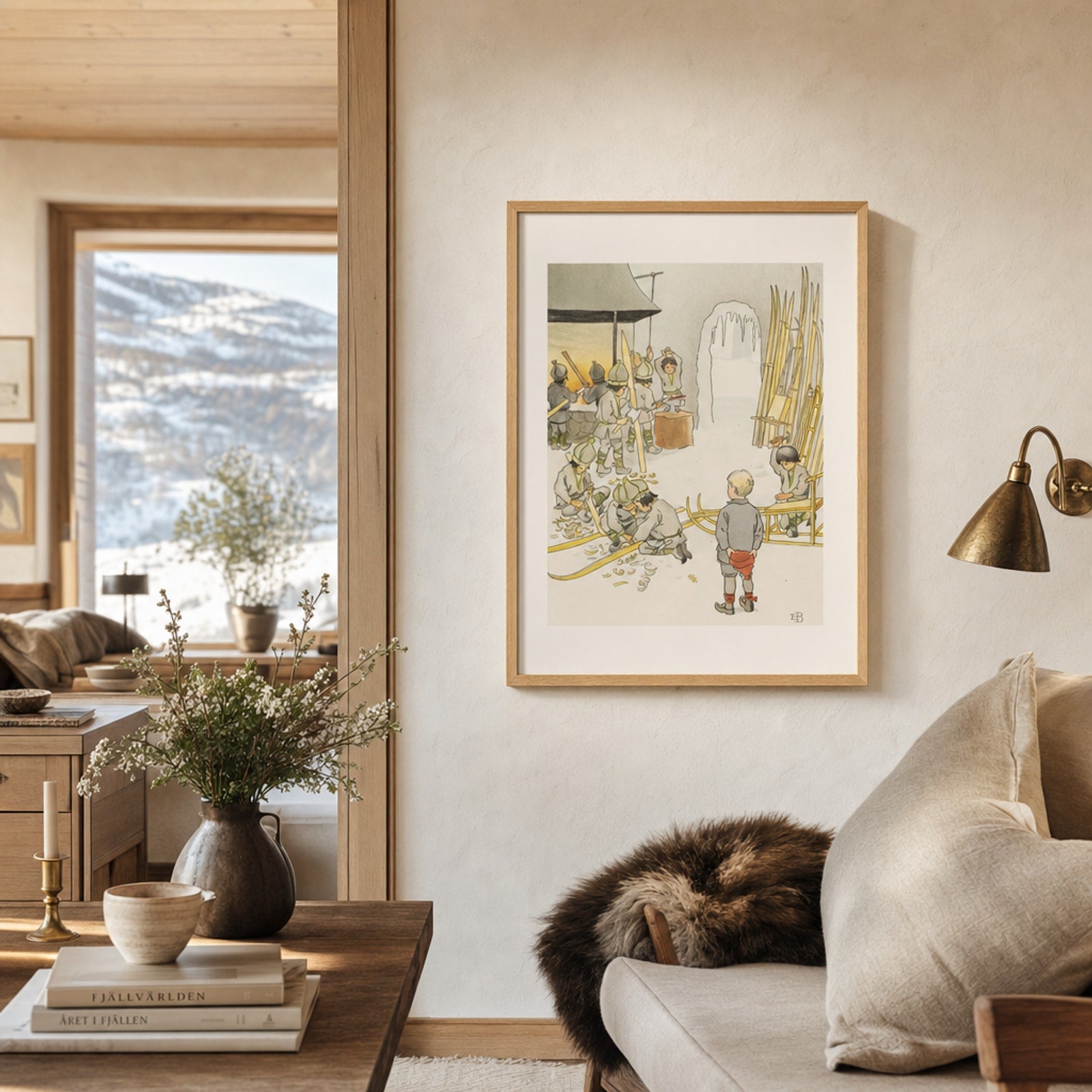 Miljöbild för Olles Skidfärd