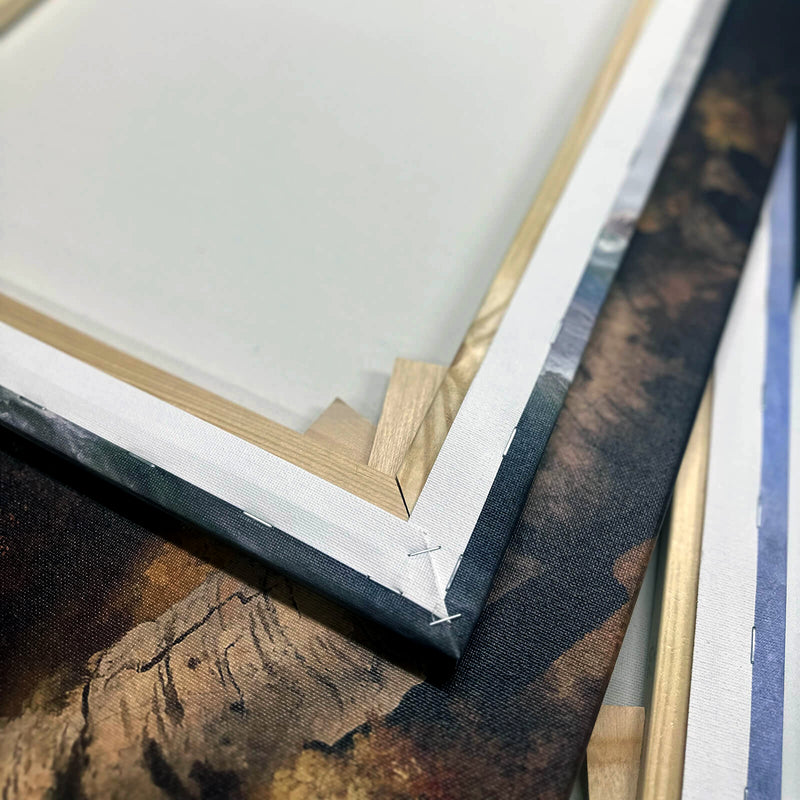 Närbild av Sunset at Sea som konstposter från Historly – detaljbild