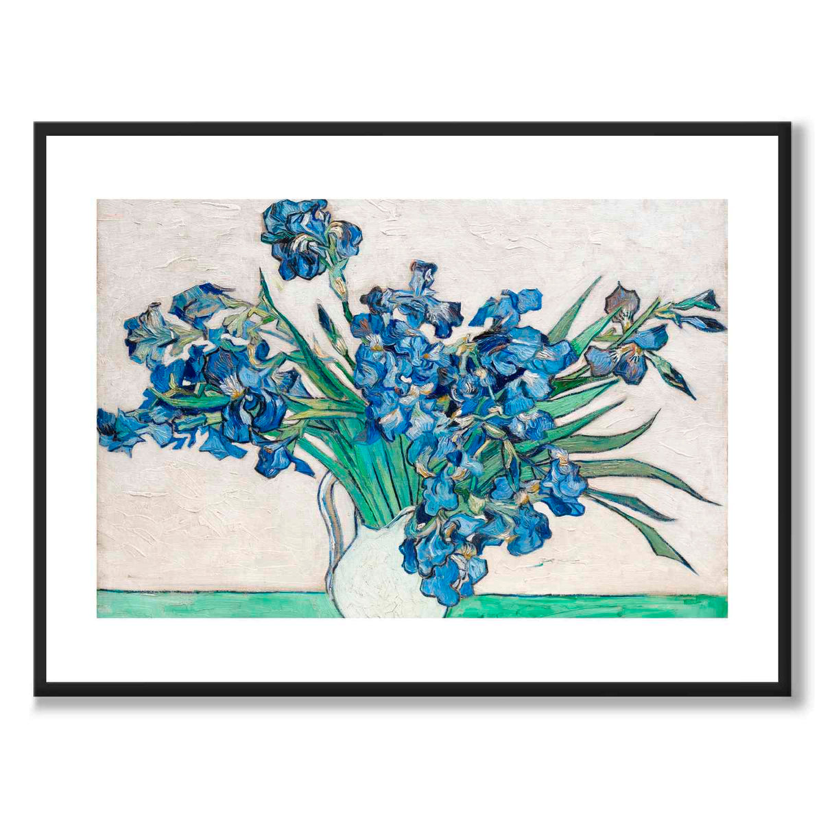 Irises - Poster