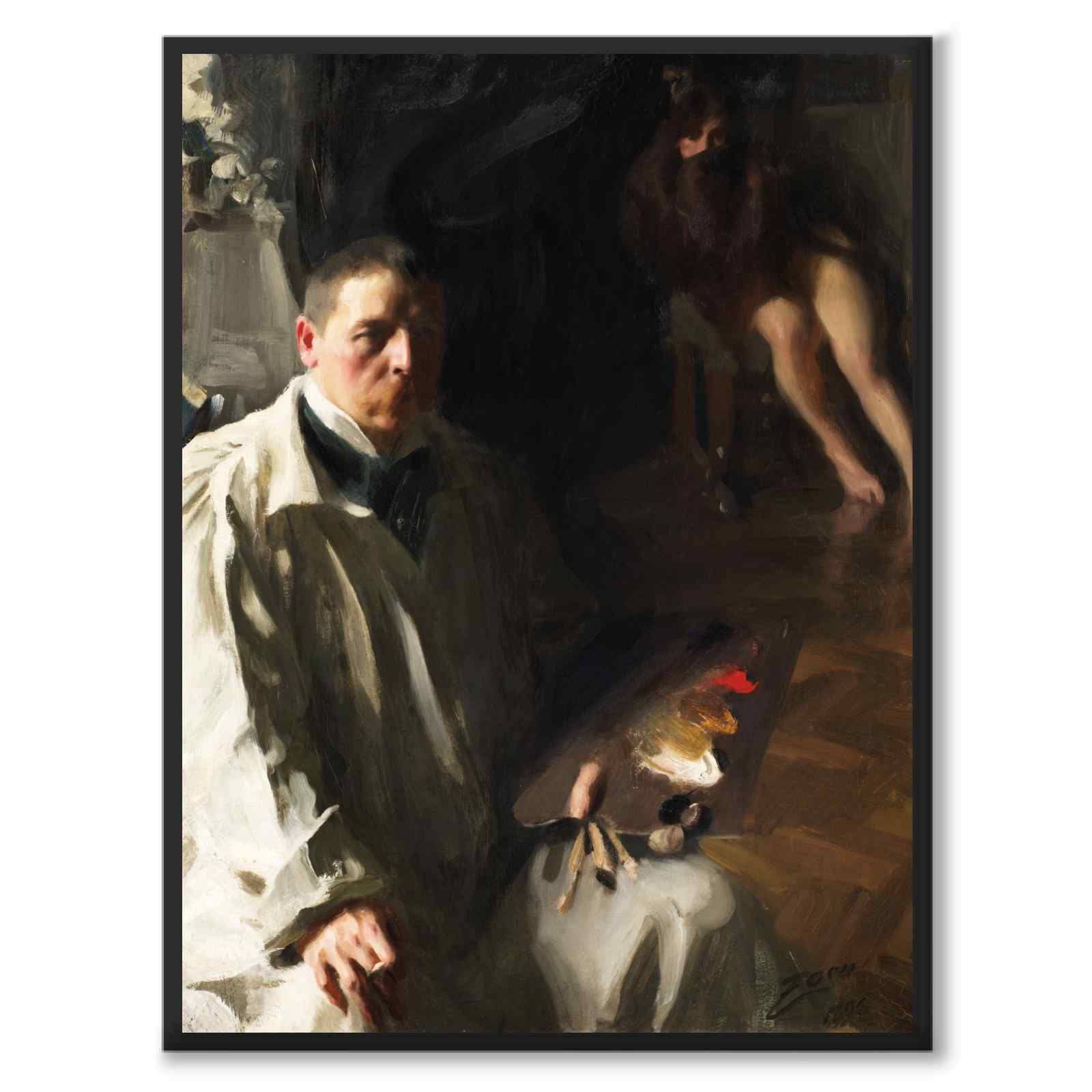 Självporträtt Anders Zorn