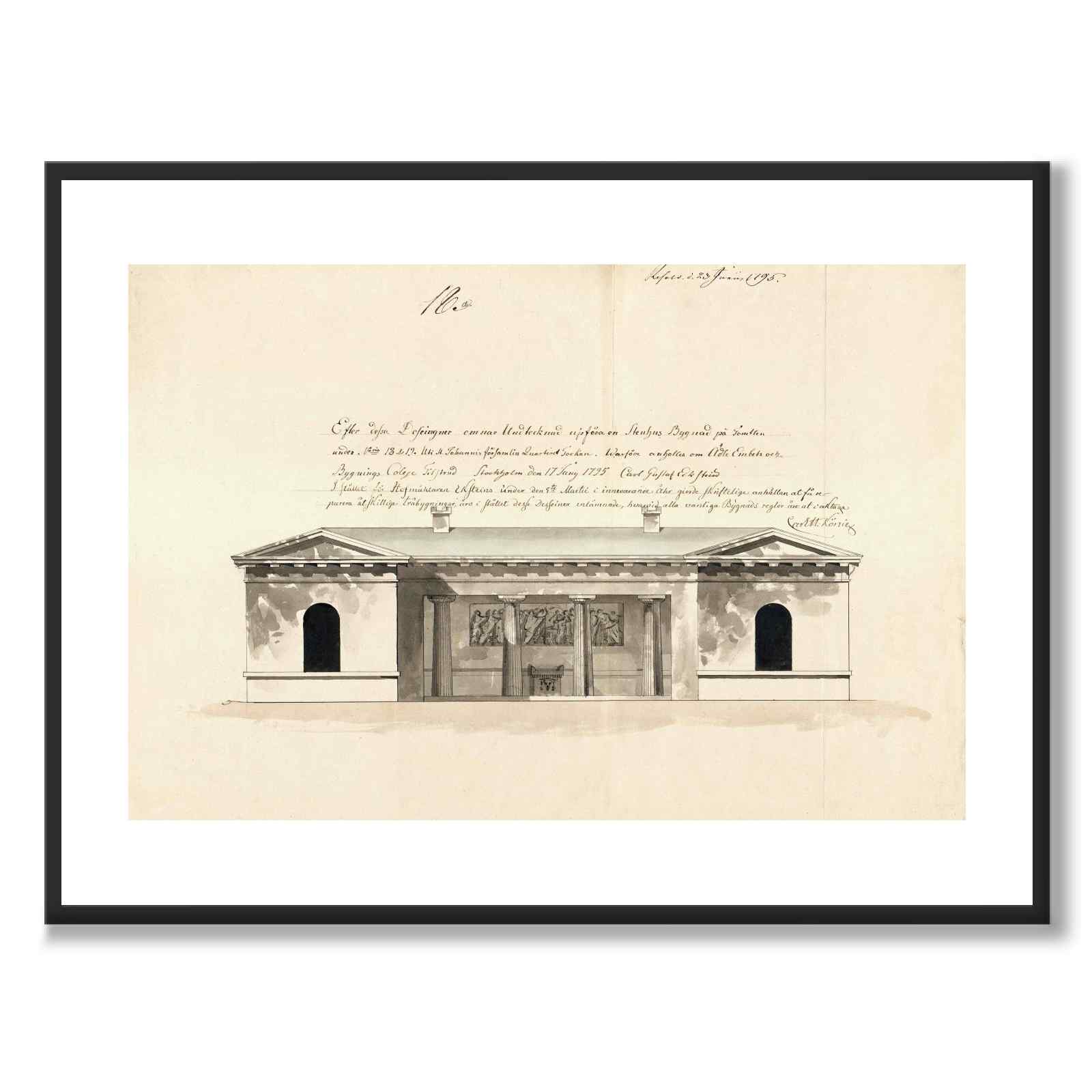 Regeringsgatan 1795