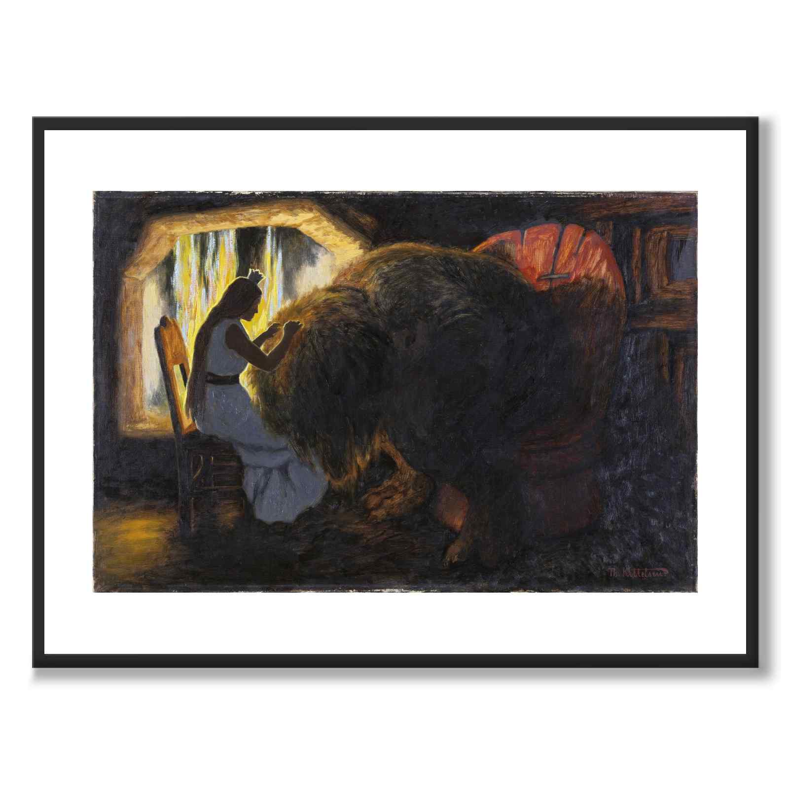 Prinsessen lysker trollet