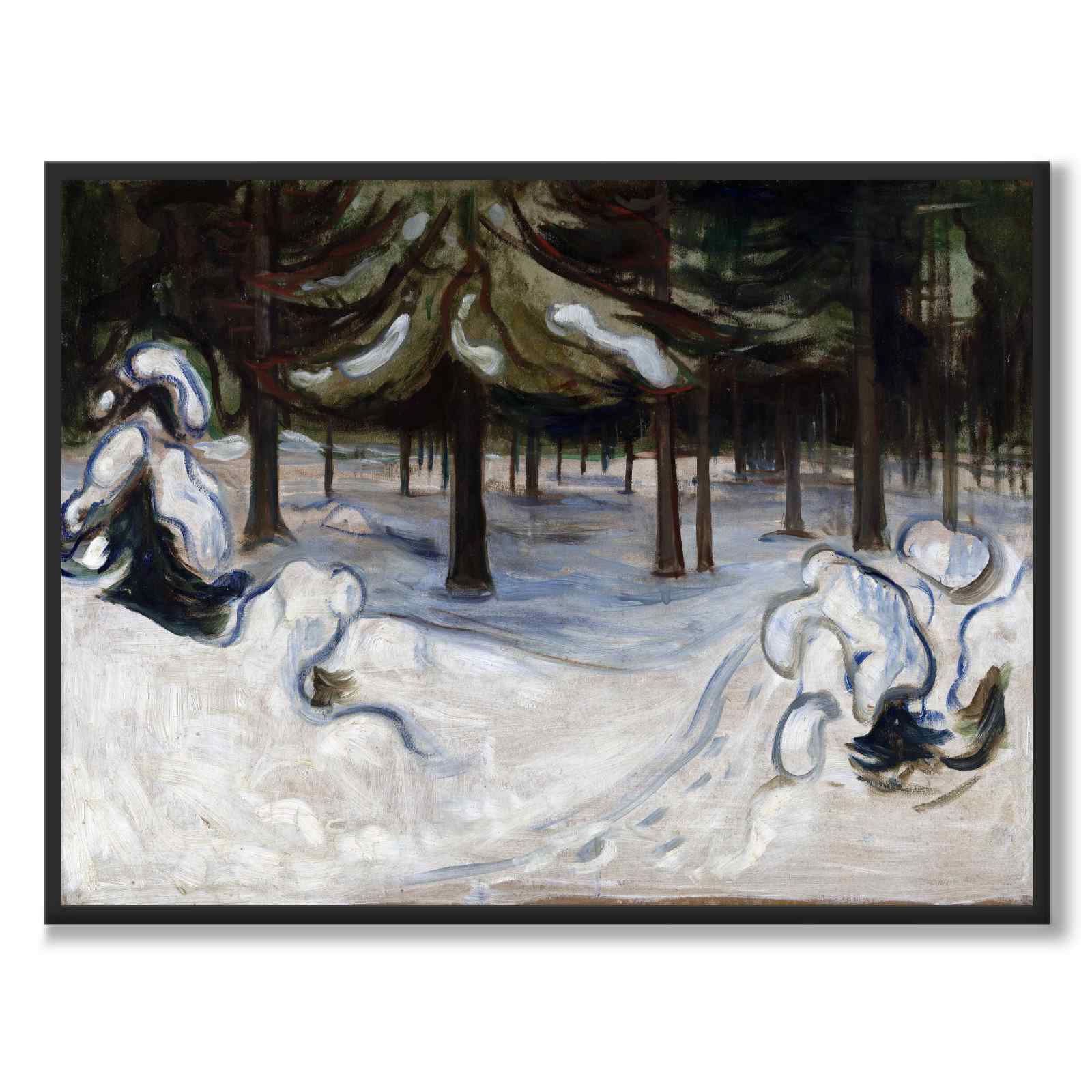 Vinter i skogen