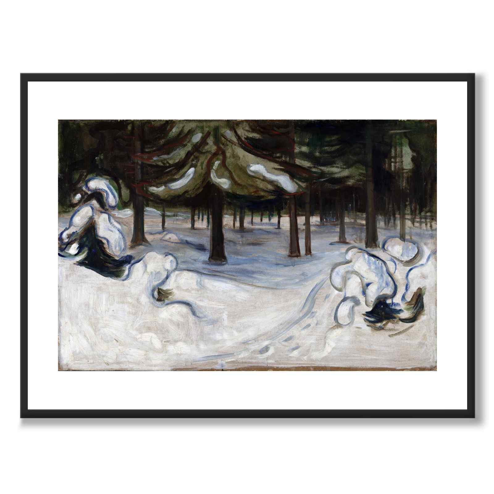 Vinter i skogen