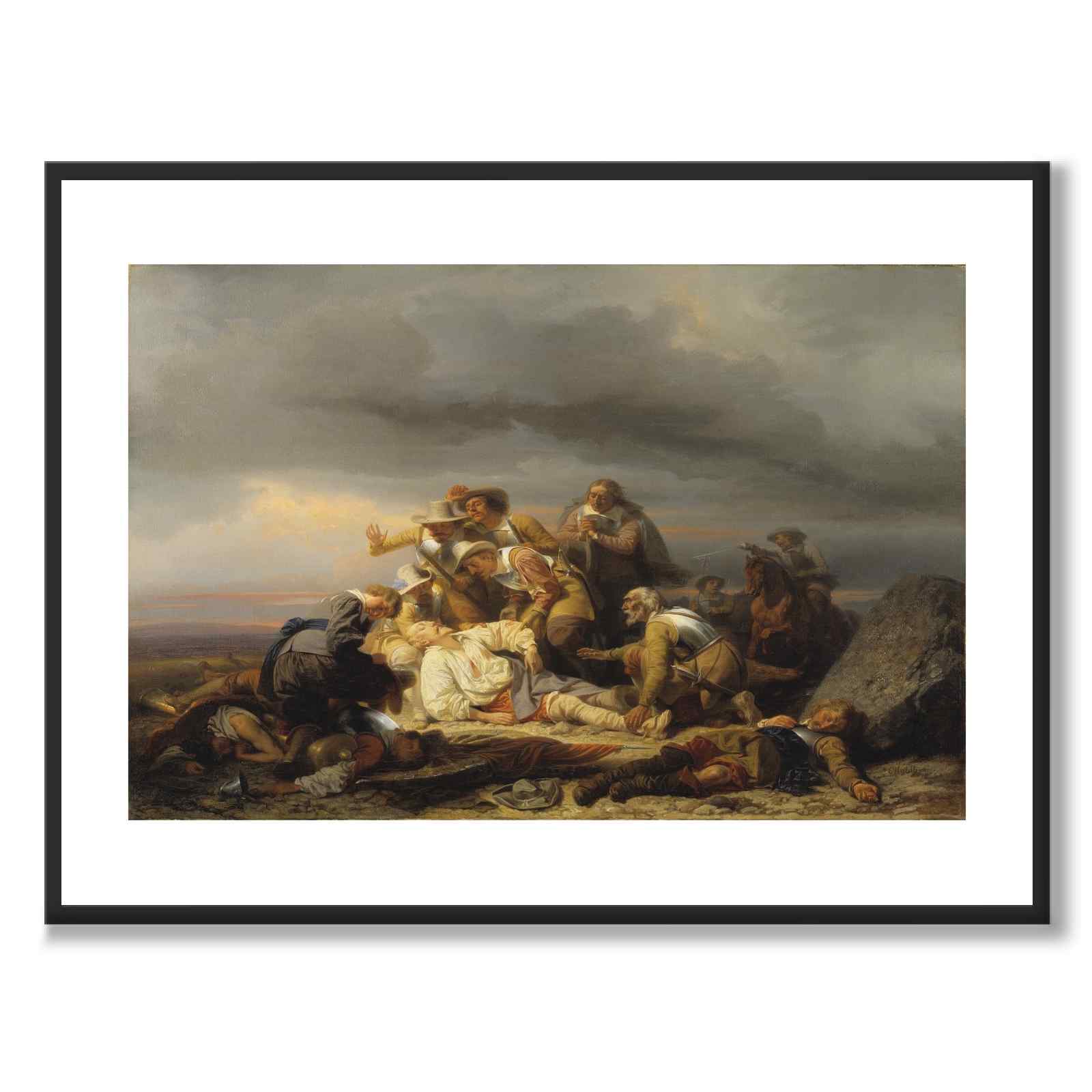Gustaf II Adolf återfinnes död efter slaget vid Lützen