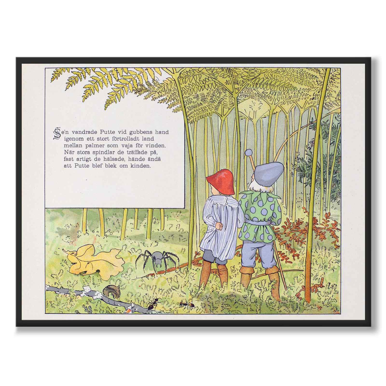 Putte's Adventure in the Blueberry Forest