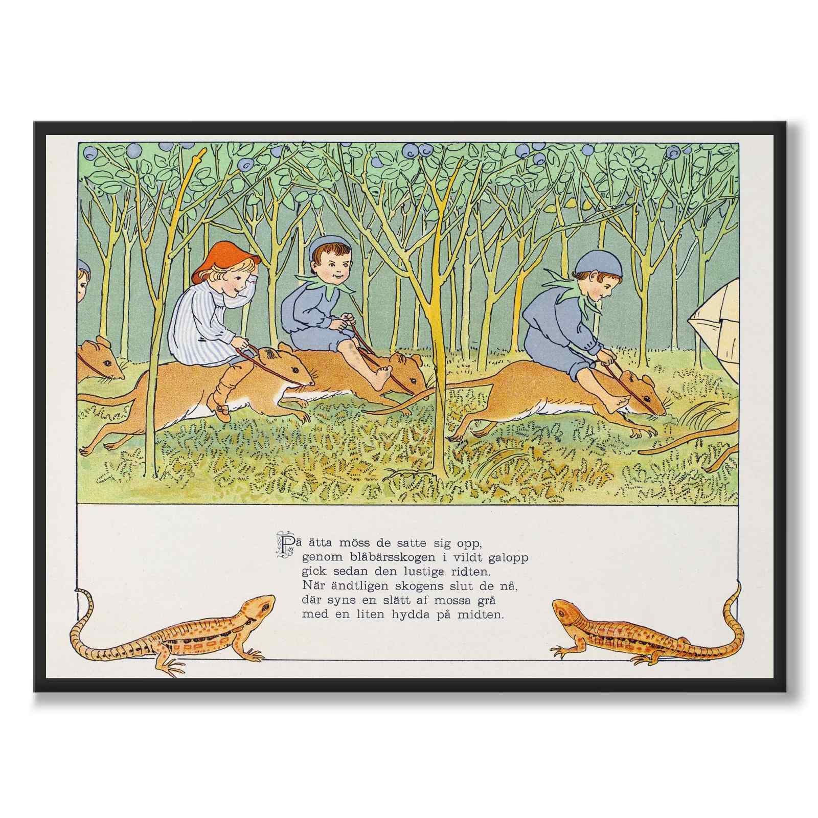 Putte's Adventure in the Blueberry Forest