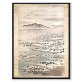 Myriad of Aquatic Birds som japansk poster - helbild