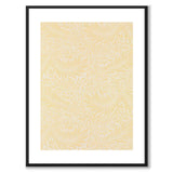 Larkspur av William Morris som poster – vit kant