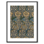 Kennet av William Morris som poster – vit kant