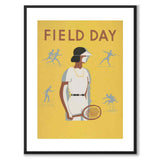 Field day – WPA recreation project, Dist. No. 2 av Beard som plakat – hvit kant