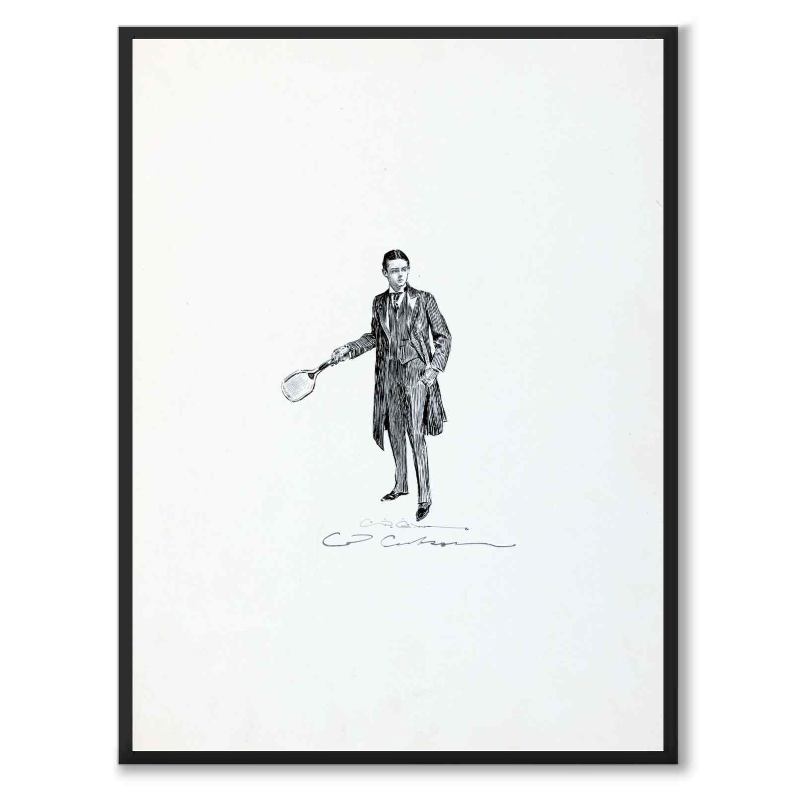 Play by Charles Dana Gibson as a poster – full image