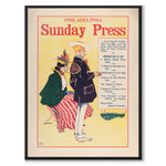 Philadelphia Sunday Press, May 26, 1895 by George Reiter Brill as a poster – full image