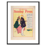 Philadelphia Sunday Press, May 26, 1895 by George Reiter Brill as a poster – white border