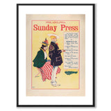 Philadelphia Sunday Press, May 26, 1895 by George Reiter Brill as a poster – white border