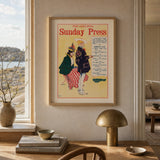 Philadelphia Sunday Press, May 26, 1895 by George Reiter Brill in a Historly setting