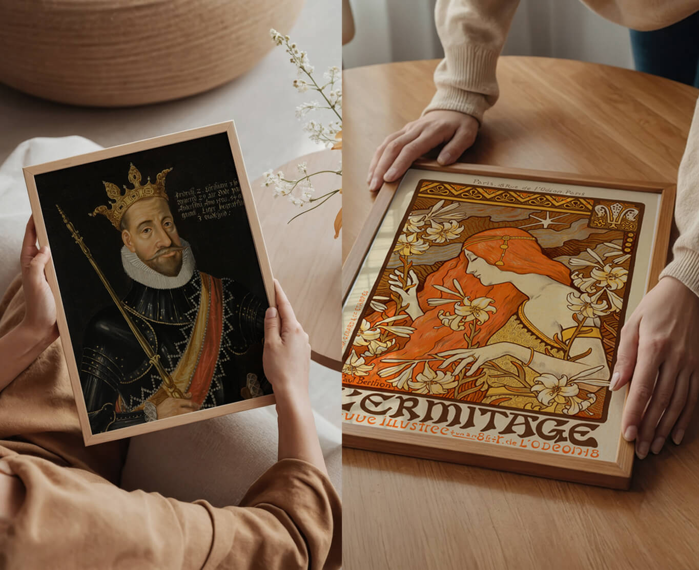 Unik historisk väggkonst