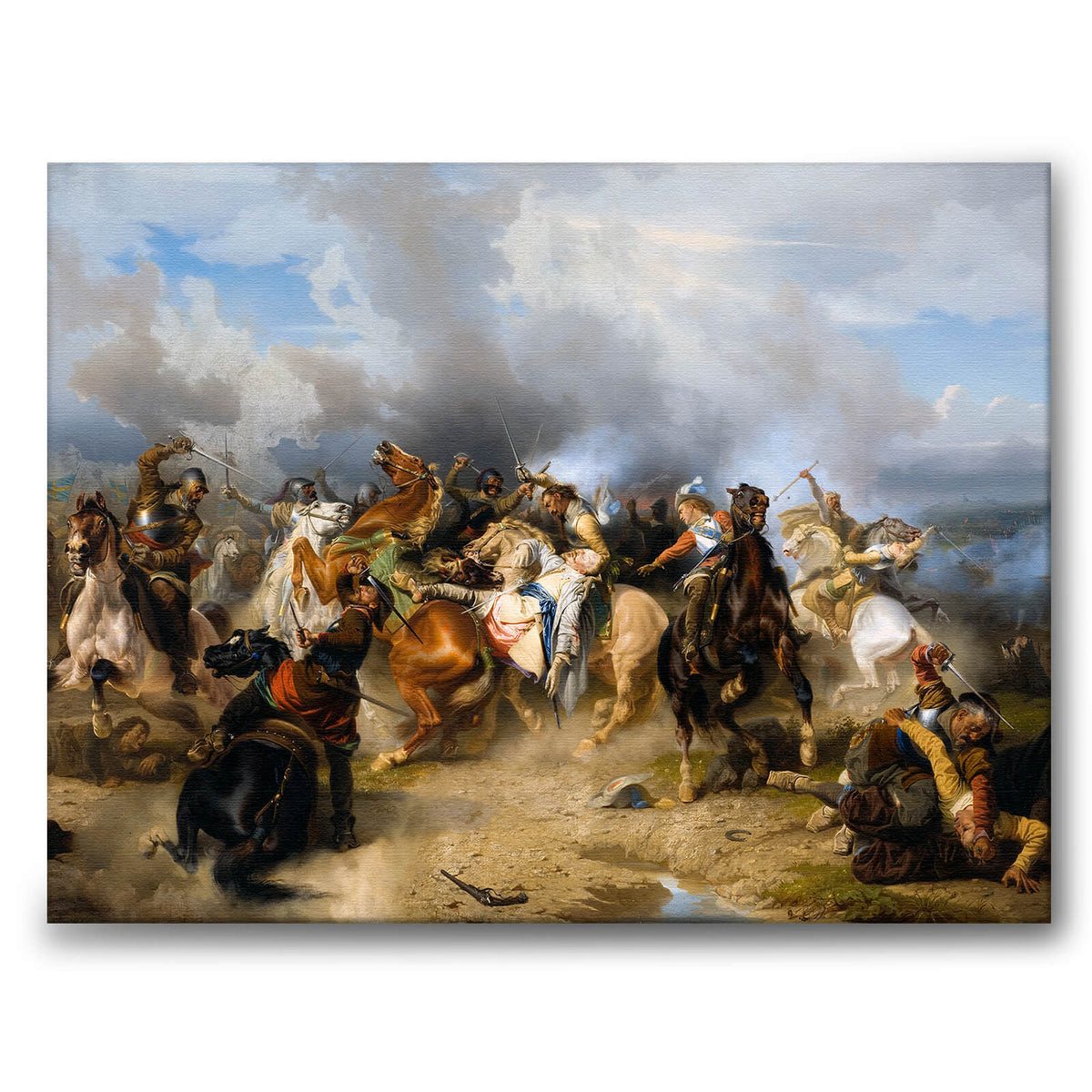 The Battle of Lützen - Canvas