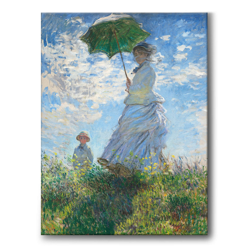 Madame Monet and Her Son - Canvas