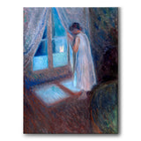 The Girl by the Window - Canvas