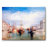 Venice, from the Porch of Madonna della Salute - Canvas