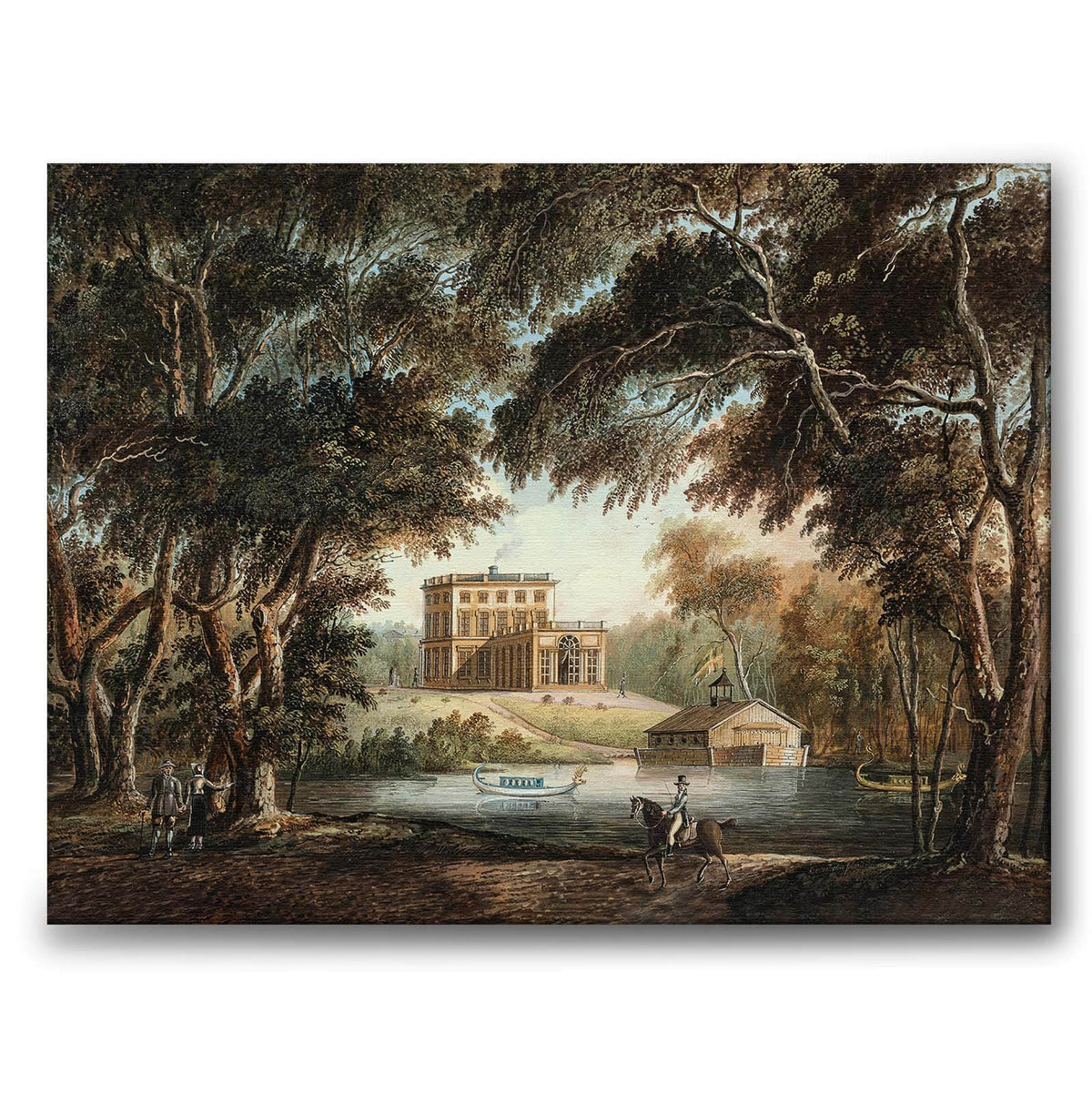 Gustav III's Pavilion - Canvas