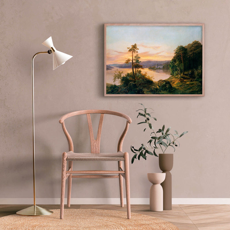 View of Ulriksdal - Poster