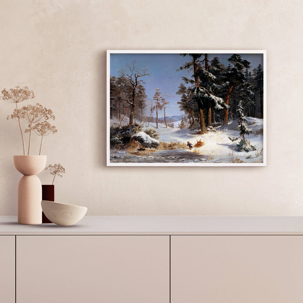 Winter Landscape - Poster
