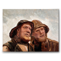 Two Fishermen - Canvas