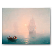 Sailing in Shimmer - Canvas