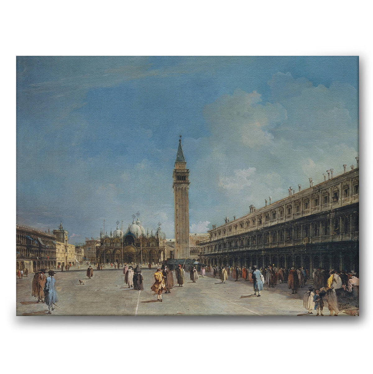 Piazza San Marco - Canvas