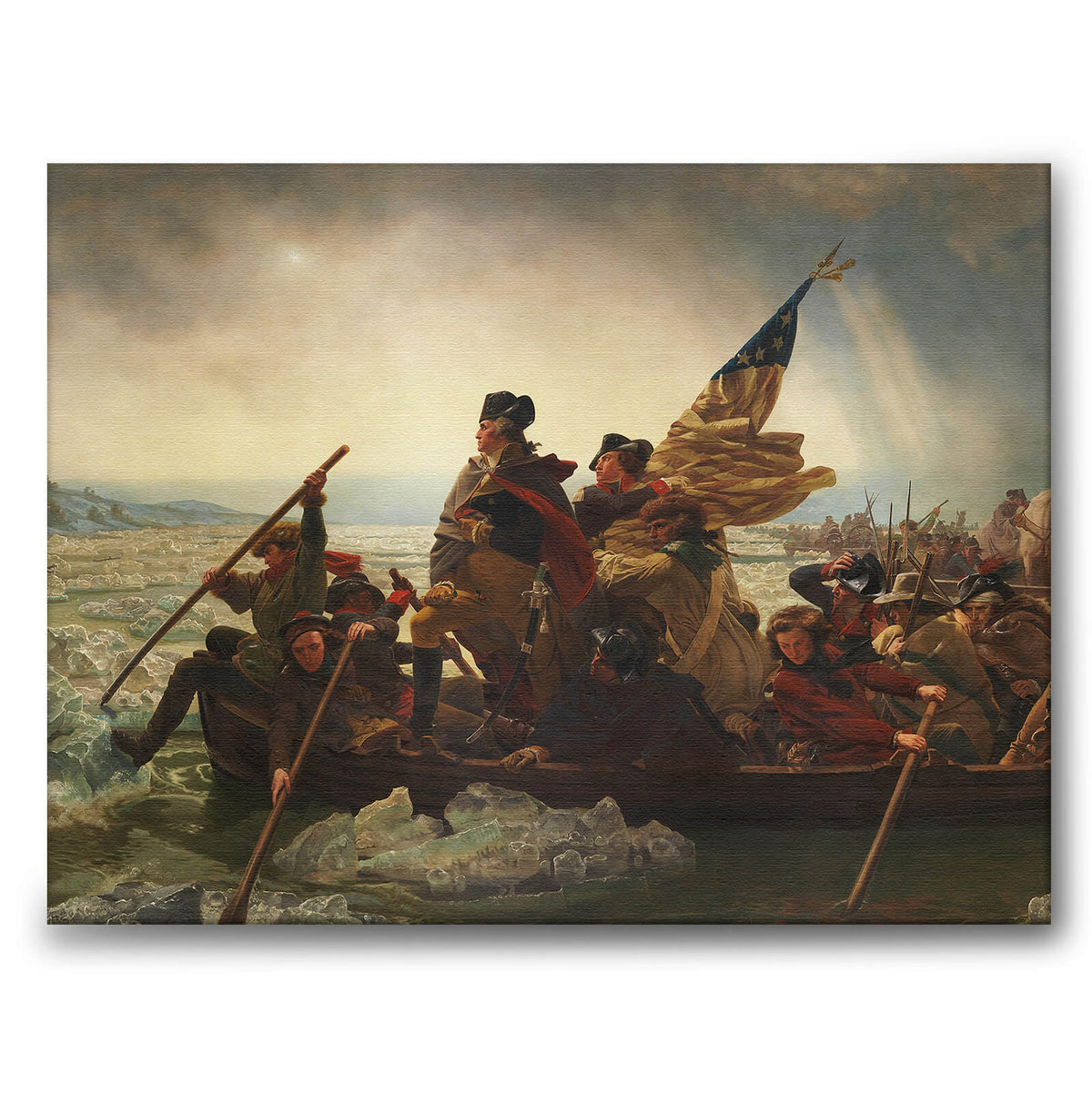 Washington Crossing the Delaware - Canvas
