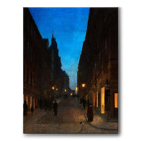 Hamngatan 1904 - Canvas