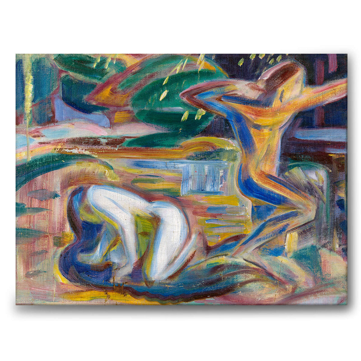 Pre-study for the War - Canvas