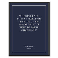 Twain - Whenever you find yourself on the side of the majority - Historly AB